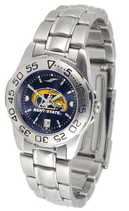 Kent State Sport Steel Ladies Watch - AnoChrome