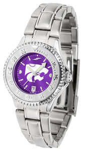 Kansas State Competitor Steel Ladies Watch - AnoChrome