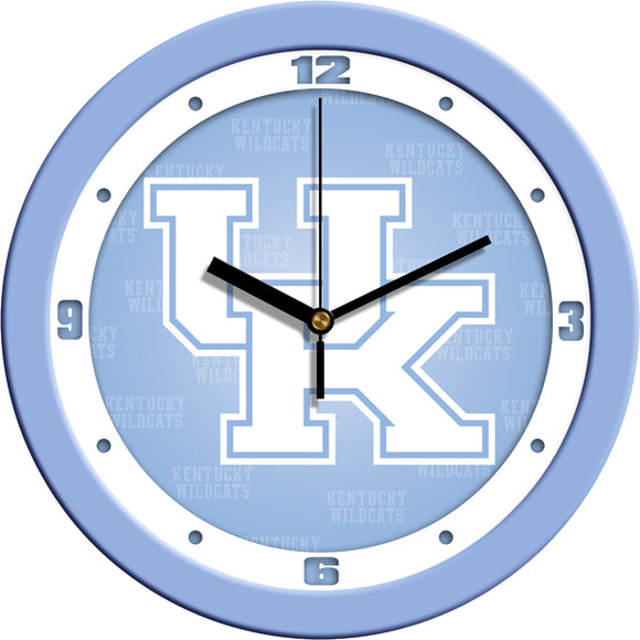 Kentucky Wildcats Wall Clock - Baby Blue