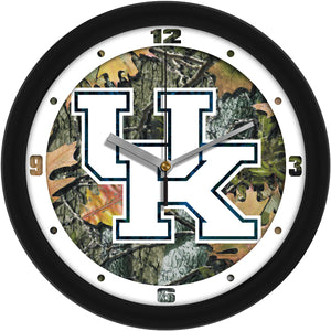 Kentucky Wildcats Wall Clock - Camo