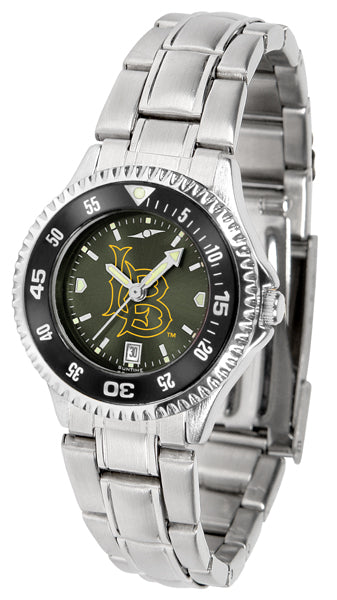Long Beach State Competitor Steel Ladies Watch - AnoChrome - Color Bezel