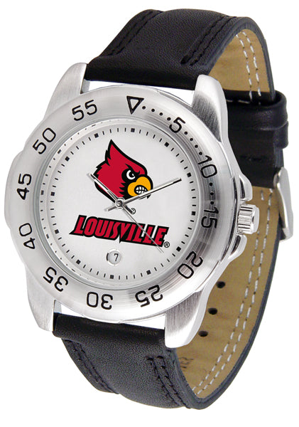 Louisville Cardinals Sport Leather Men’s Watch