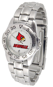 Louisville Cardinals Sport Steel Ladies Watch