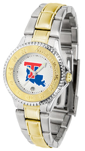 Louisiana Tech Competitor Two-Tone Ladies Watch