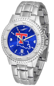 Louisiana Tech Competitor Steel Men’s Watch - AnoChrome