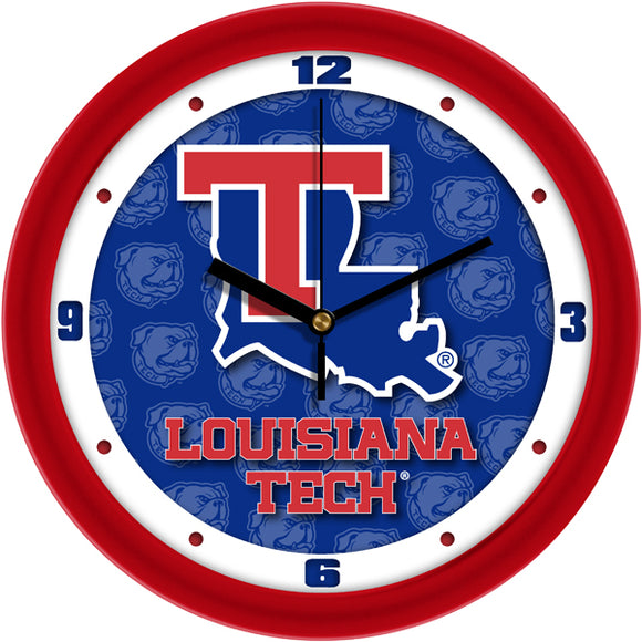 Louisiana Tech Wall Clock - Dimension