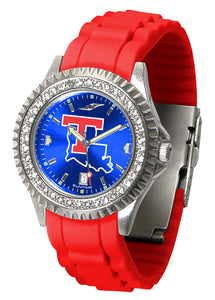 Louisiana Tech Sparkle Ladies Watch