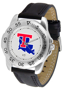 Louisiana Tech Sport Leather Men’s Watch