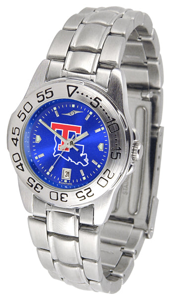 Louisiana Tech Sport Steel Ladies Watch - AnoChrome