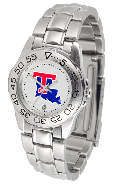 Louisiana Tech Sport Steel Ladies Watch