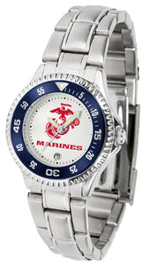 US Marines Competitor Steel Ladies Watch