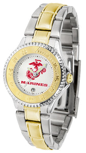 US Marines Competitor Two-Tone Ladies Watch