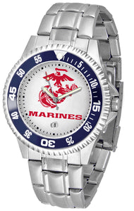 US Marines Competitor Steel Men’s Watch