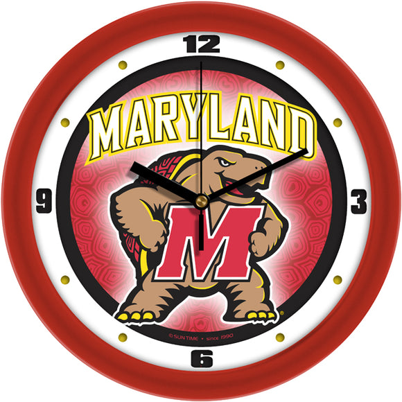 Maryland Terrapins Wall Clock - Dimension