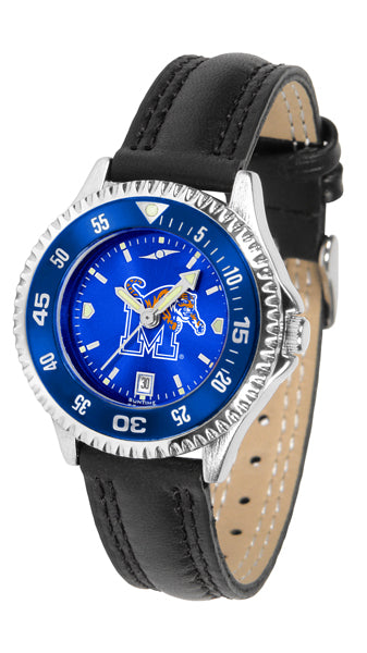 Memphis Tigers Competitor Ladies Watch - AnoChrome - Color Bezel