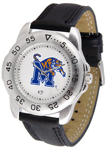 Memphis Tigers Sport Leather Men’s Watch