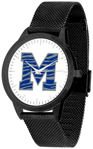 Memphis Tigers Statement Mesh Band Unisex Watch - Black