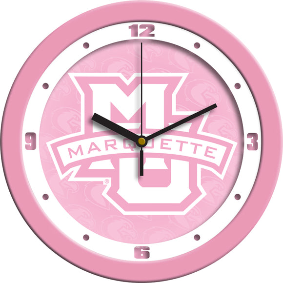 Marquette Wall Clock - Pink