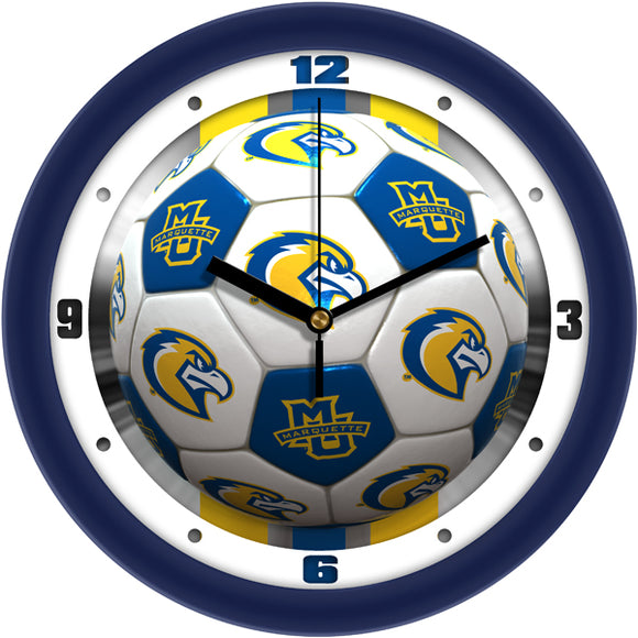 Marquette Wall Clock - Soccer