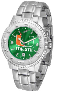 Miami Hurricanes Competitor Steel Men’s Watch - AnoChrome