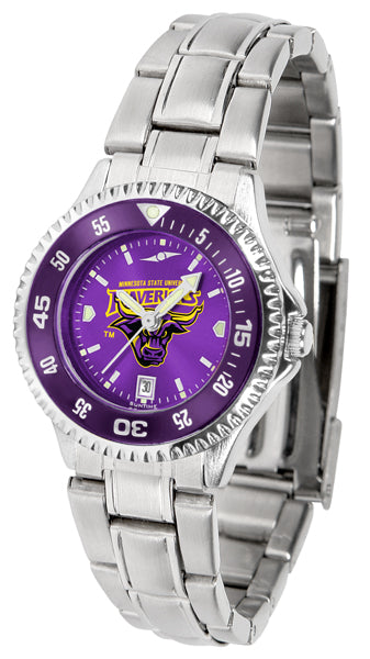 Minnesota State Competitor Steel Ladies Watch - AnoChrome - Color Bezel
