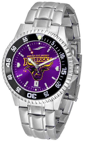 Minnesota State Competitor Steel Men’s Watch - AnoChrome- Color Bezel