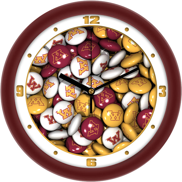 Minnesota Gophers Wall Clock - Candy – Pro Sports Watches