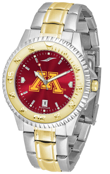Minnesota Gophers Competitor Two-Tone Men’s Watch - AnoChrome