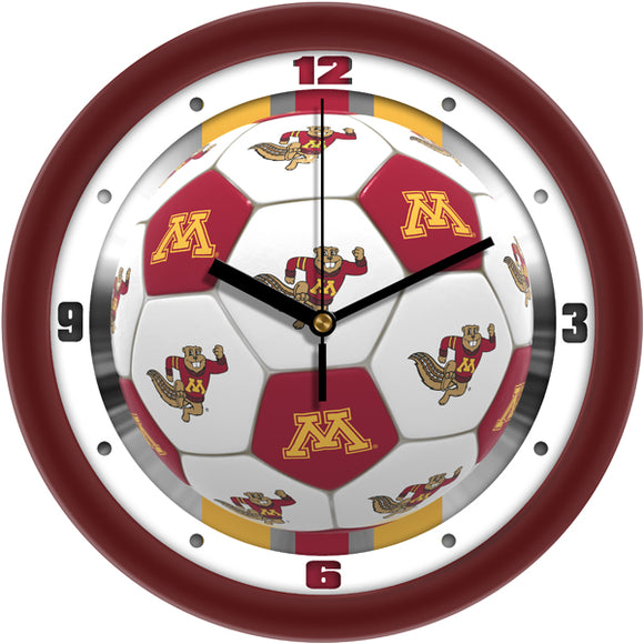 Minnesota Gophers Wall Clock - Soccer
