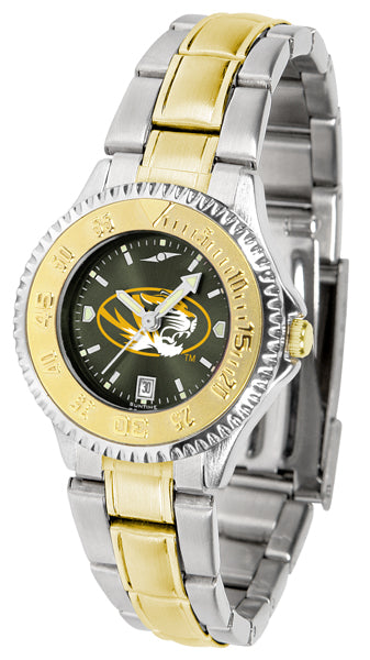 Missouri Tigers Competitor Two-Tone Ladies Watch - AnoChrome