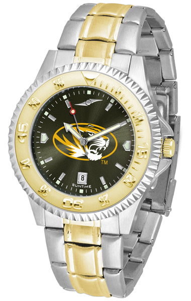 Missouri Tigers Competitor Two-Tone Men’s Watch - AnoChrome