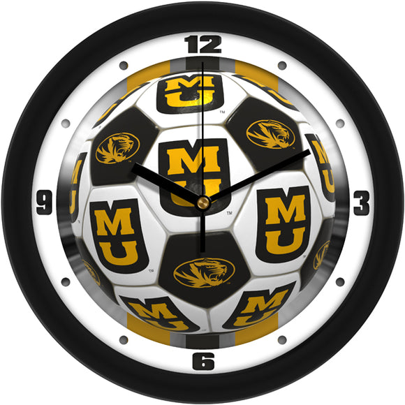 Missouri Tigers Wall Clock - Soccer