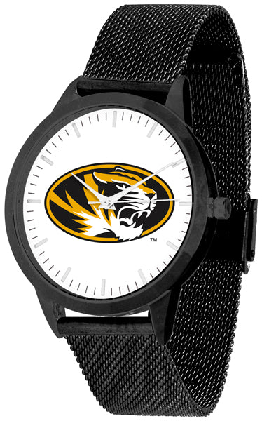 Missouri Tigers Statement Mesh Band Unisex Watch - Black