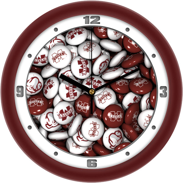 Mississippi State Wall Clock - Candy – Pro Sports Watches