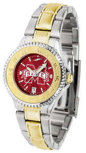 Mississippi State Competitor Two-Tone Ladies Watch - AnoChrome
