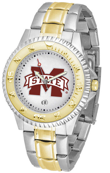Mississippi State Competitor Two-Tone Men’s Watch