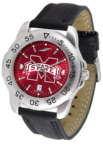 Mississippi State Sport Leather Men’s Watch - AnoChrome