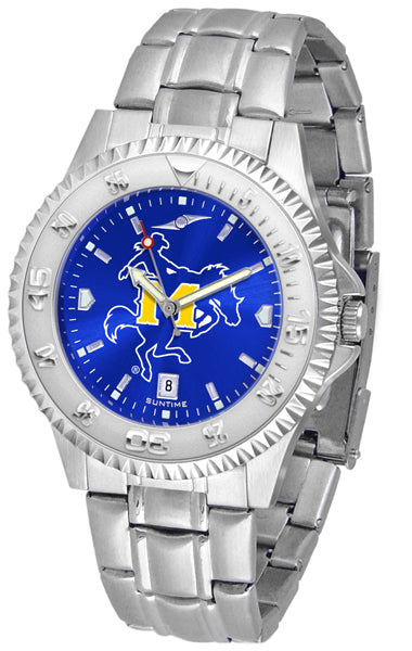 McNeese State Competitor Steel Men’s Watch - AnoChrome