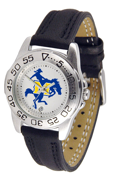 McNeese State Sport Leather Ladies Watch