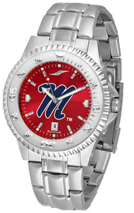 Mississippi Rebels Competitor Steel Men’s Watch - AnoChrome