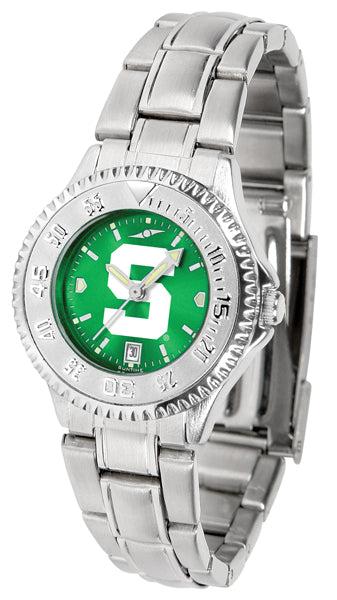 Michigan State Competitor Steel Ladies Watch - AnoChrome