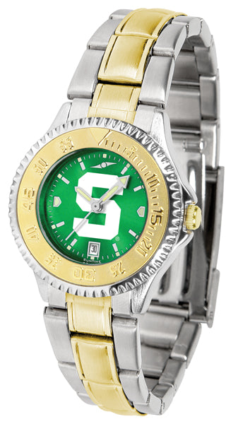 Michigan State Competitor Two-Tone Ladies Watch - AnoChrome