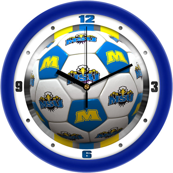 Morehead State Wall Clock - Soccer
