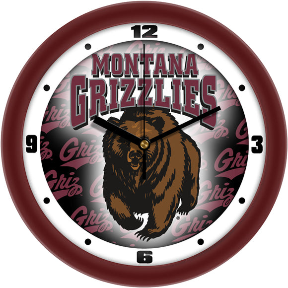 Montana Grizzlies Wall Clock - Dimension
