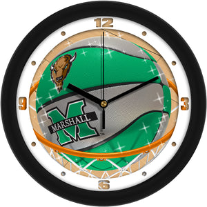 Marshall Wall Clock - Basketball Slam Dunk