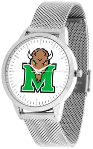 Marshall Statement Mesh Band Unisex Watch - Silver