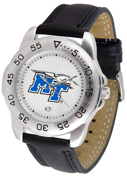 Middle Tennessee Sport Leather Men’s Watch