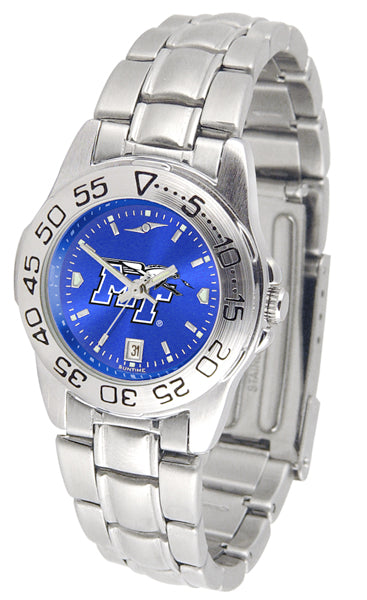Middle Tennessee Sport Steel Ladies Watch - AnoChrome