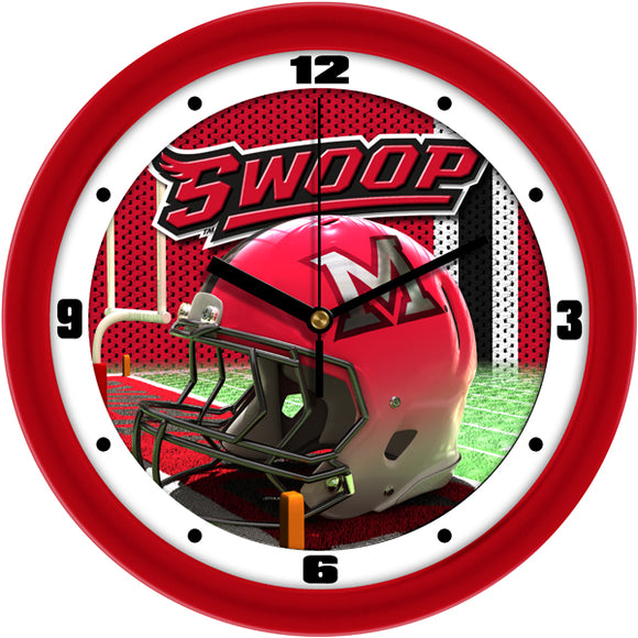 Miami Ohio Wall Clock - Football Helmet