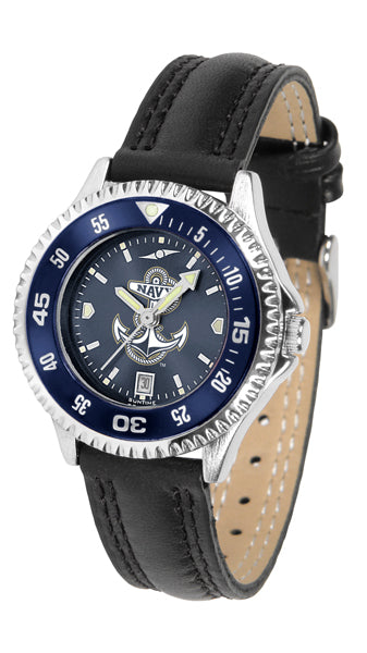 Navy Midshipmen Competitor Ladies Watch - AnoChrome - Color Bezel